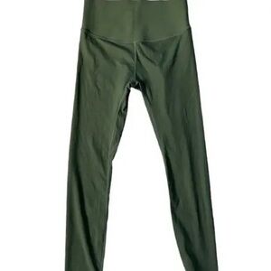 NWOT $128 ALO 7/8 High-Waist Airlift Leggings RARE Olive Green Size Small